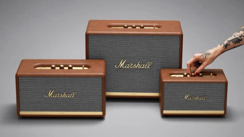 Marshall Bluetooth Speakers: Compact Size, Mighty Sound