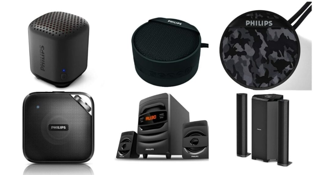 Compact Sound Powerhouses: Philips Bluetooth Portable Speakers